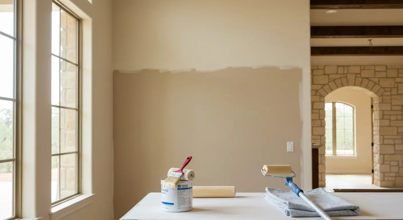 Interior painting project