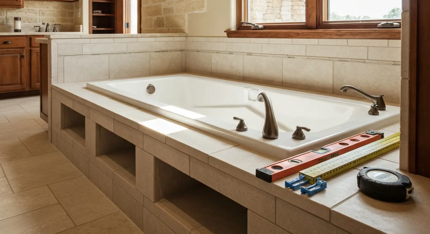 Tub installation