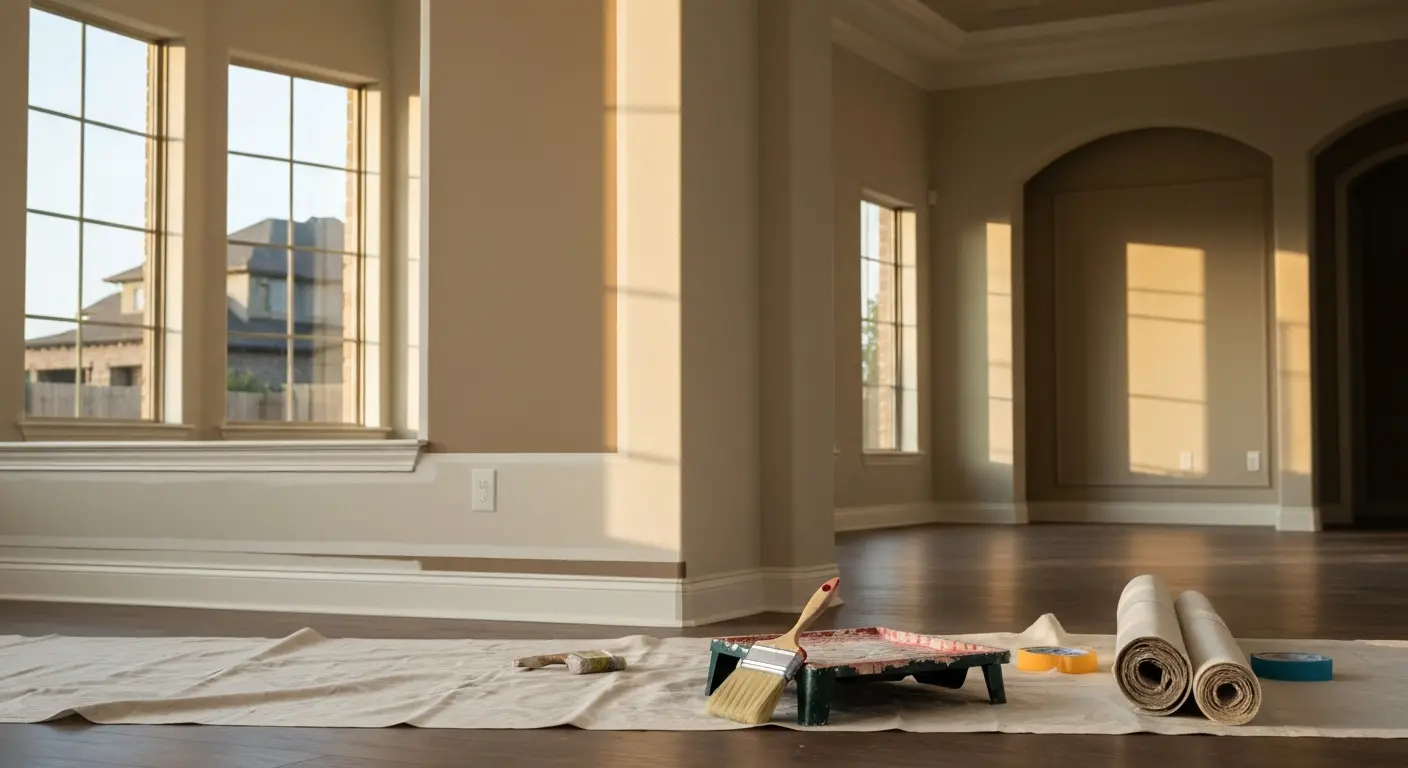 Interior painting project