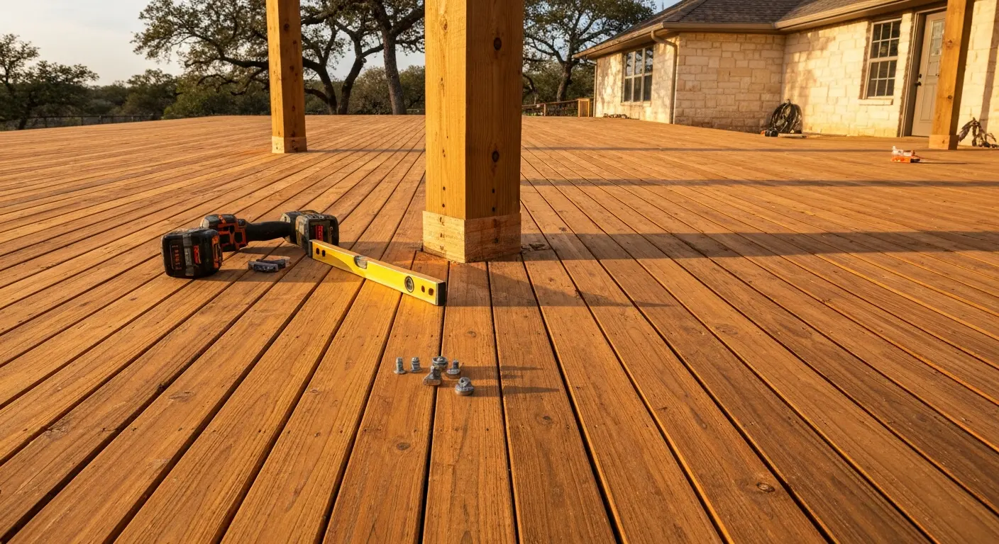 Deck repair and restoration
