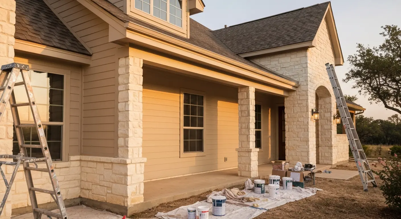 Exterior painting service