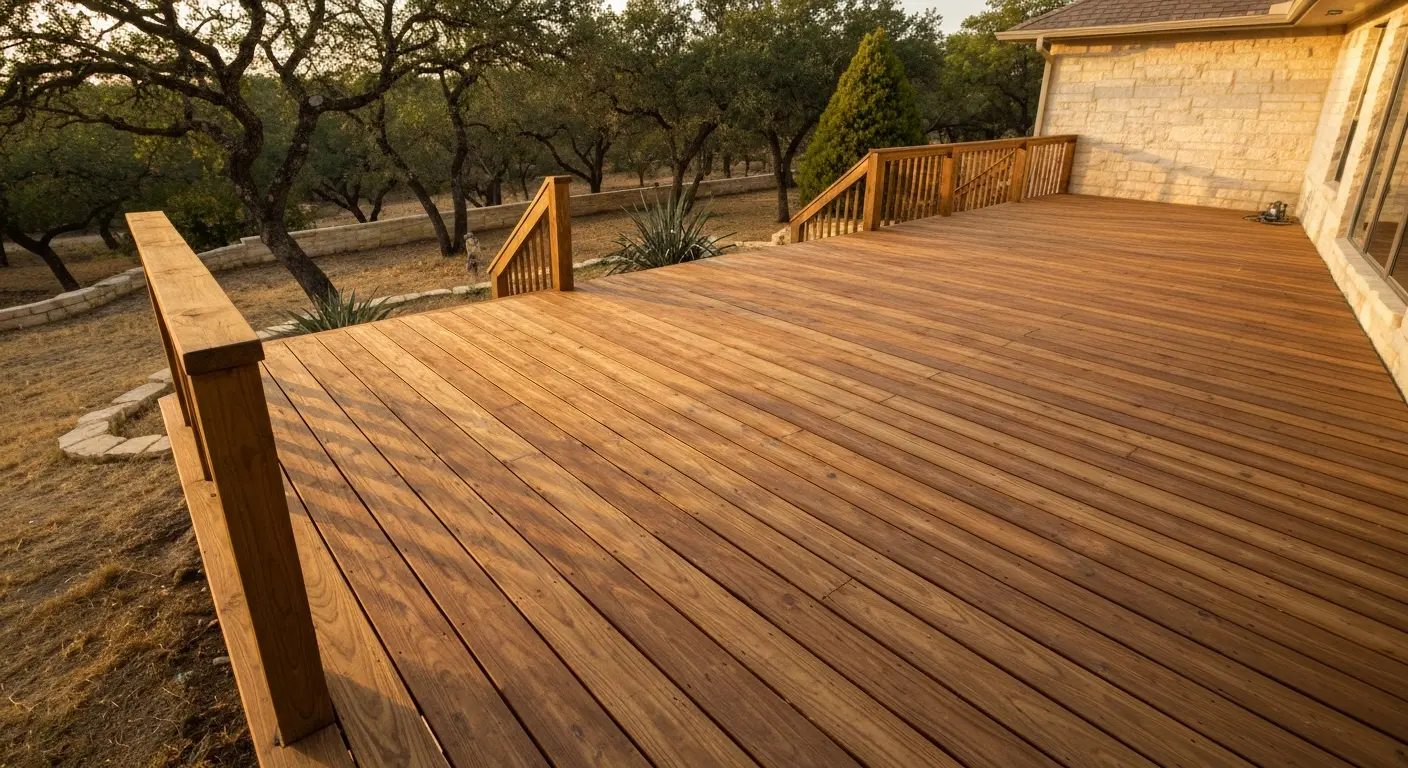 Residential deck project