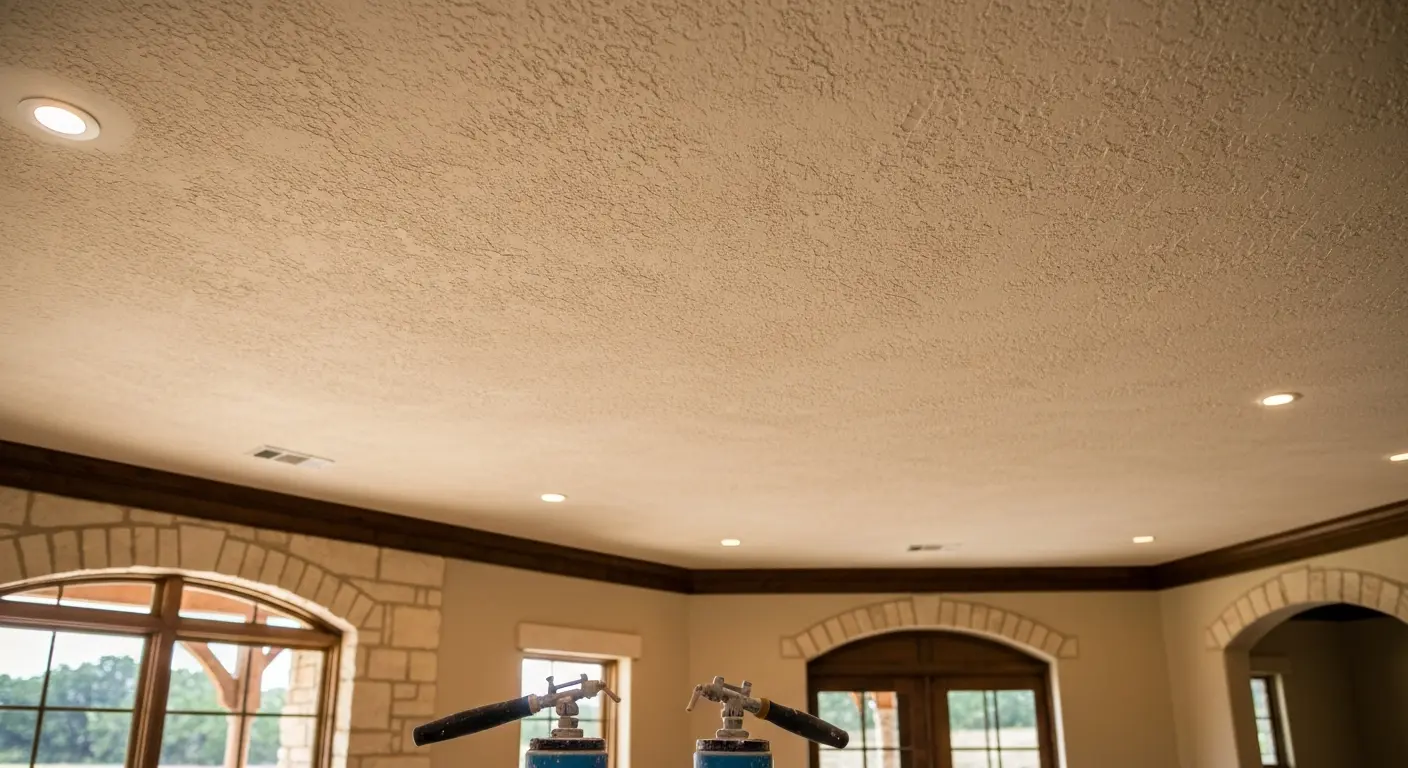 Textured finish sample