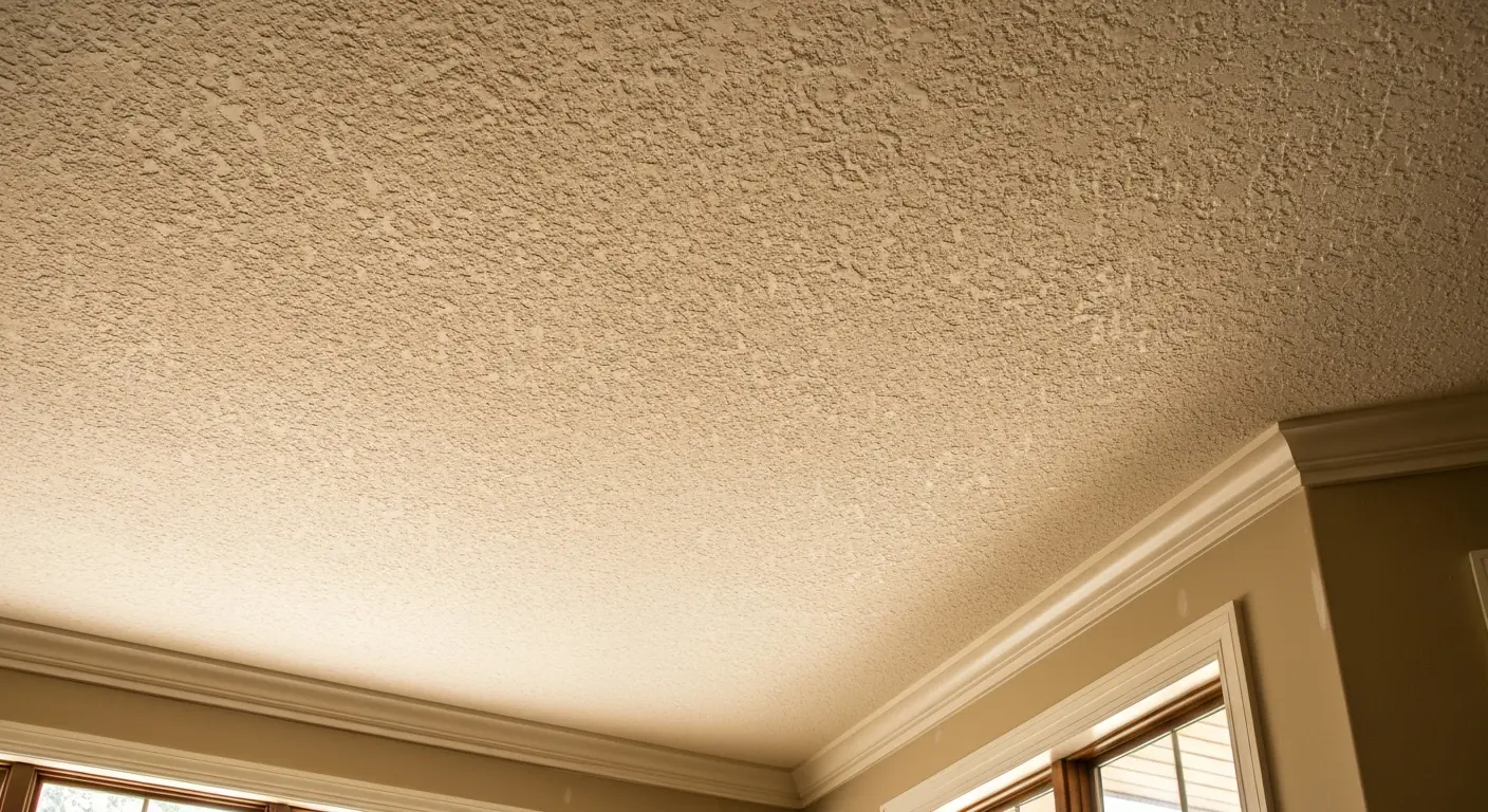 Popcorn ceiling texture