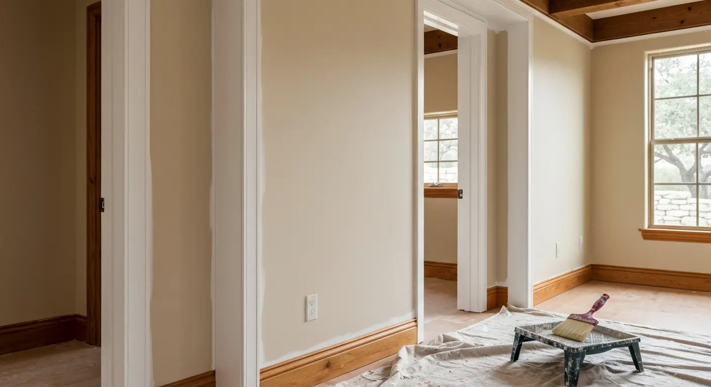 Interior painting project