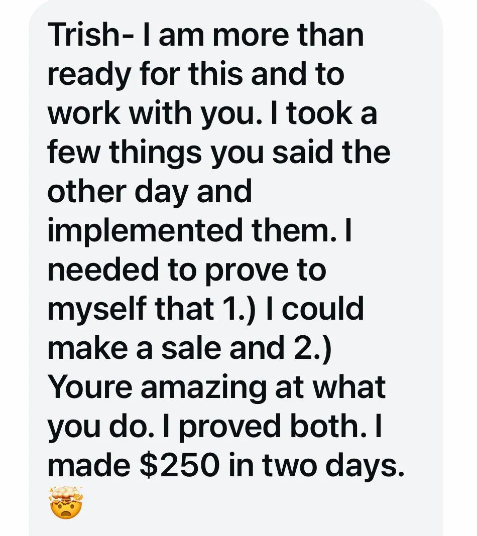 Doula testimonial about increasing client bookings through strategic social media content training" "Lactation consultant success story from implementing paid content marketing course for parents"