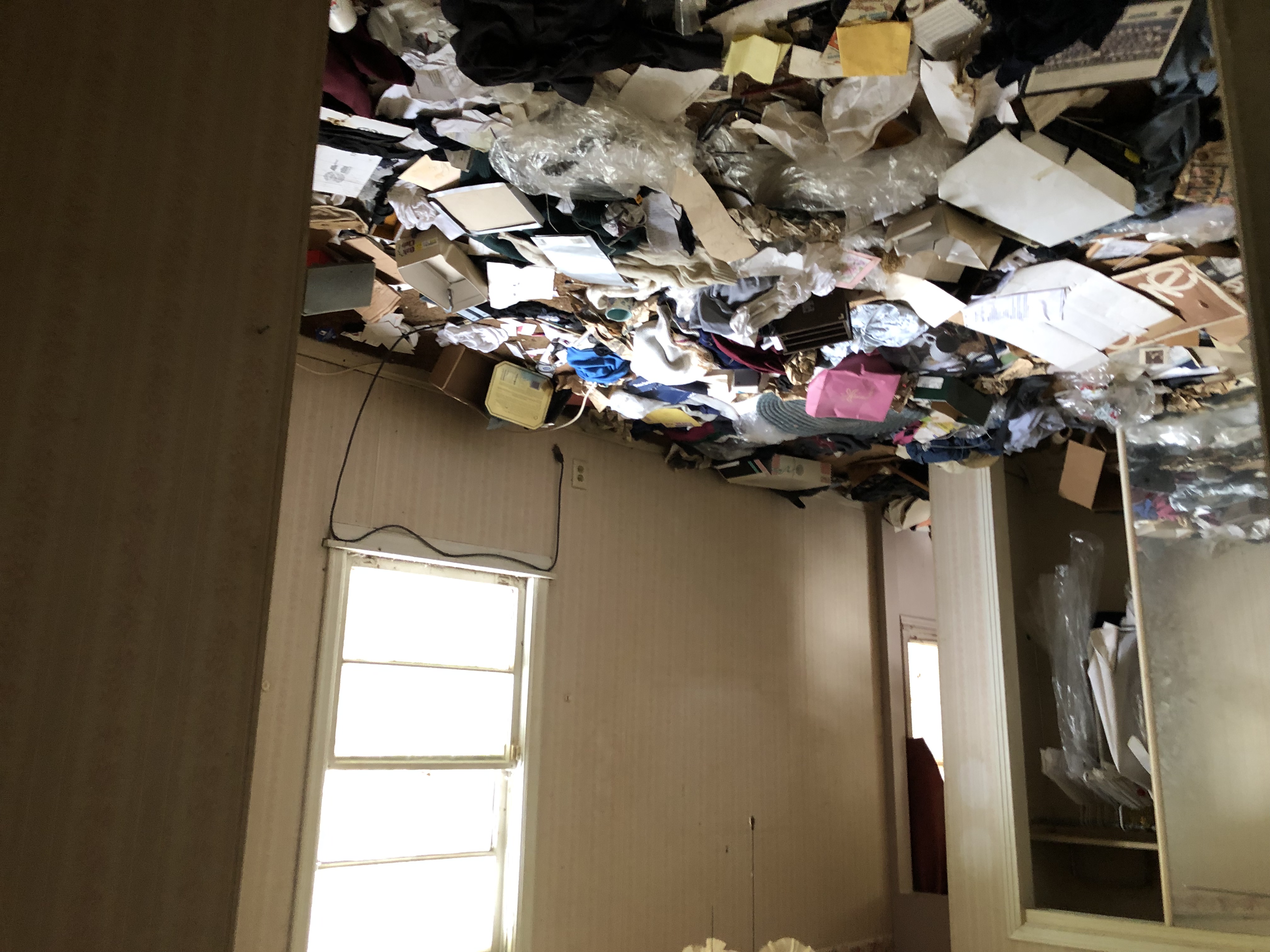 Interior debris