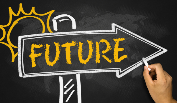 Couple planning long term financial goals related to homeownership