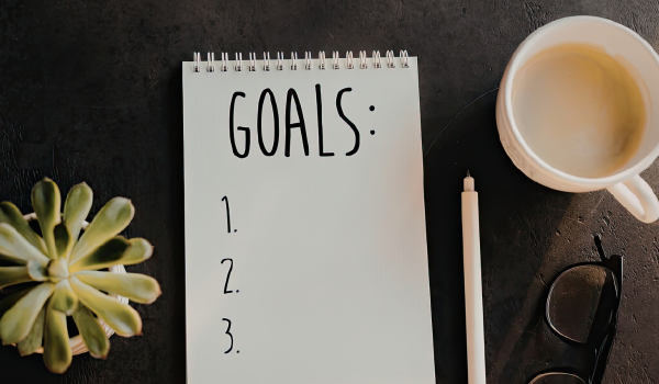 couple discussing long term goals before buying a home together