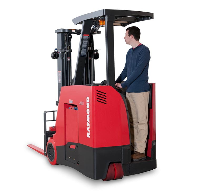Stand up forklift