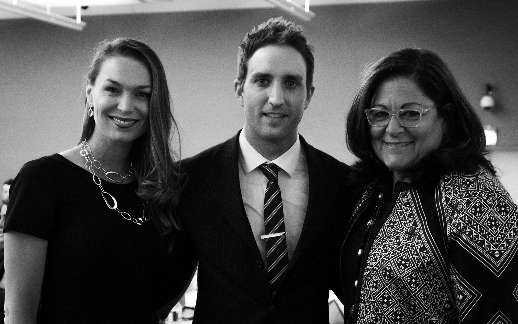 World Fashion Forum panel at United Nations Headquarters with Fern Mallis and Ashley Jordan discussing how the fashion industry can advance women’s rights, economic empowerment, and the SDGs.