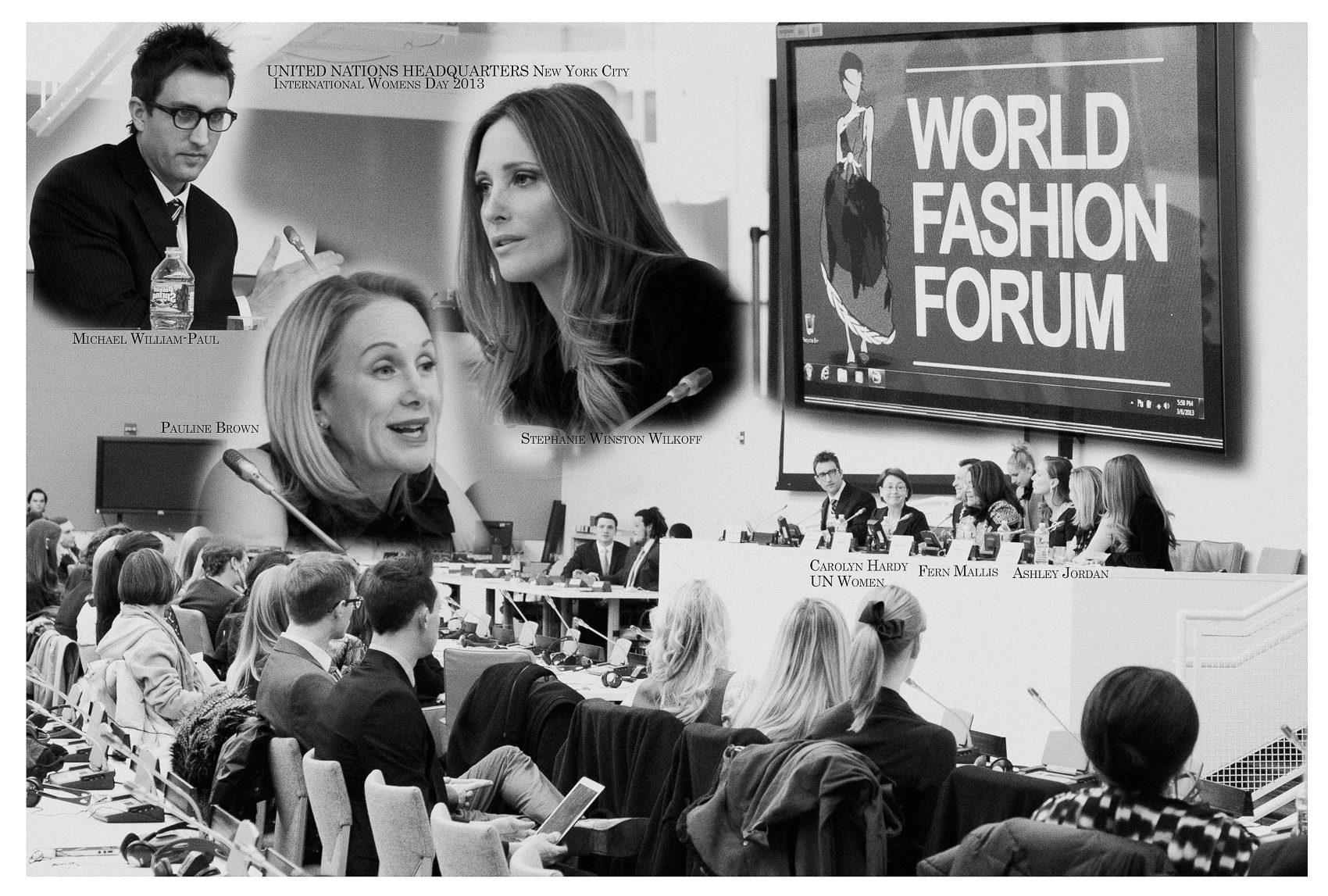 World Fashion Forum at United Nations Headquarters in New York on International Women’s Day, directed and produced by Michael William Paul with Models for Peace, bringing fashion leaders together to support women’s rights, economic empowerment, and the SDGs.
