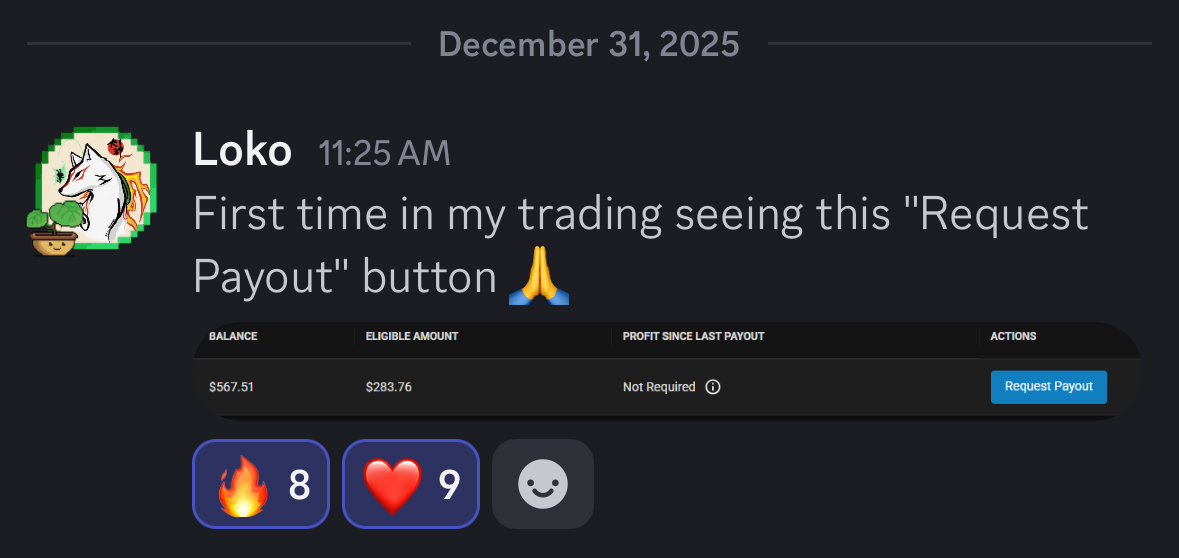 Loko: First time seeing the Request Payout button