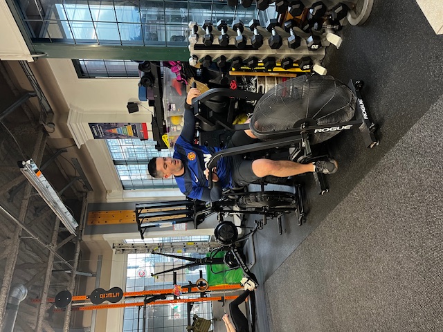 Empower athlete on a bike Empower athlete on a bike