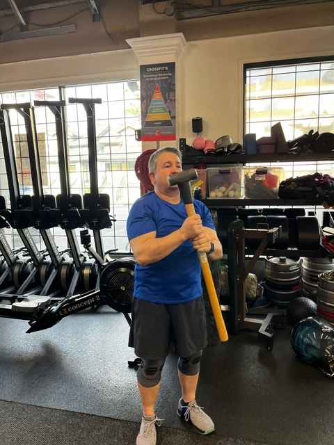 Empower member with hammer exercise