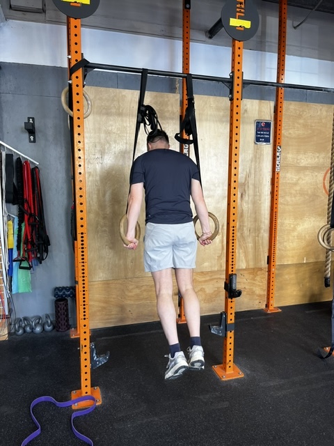 Empower athlete on the rings