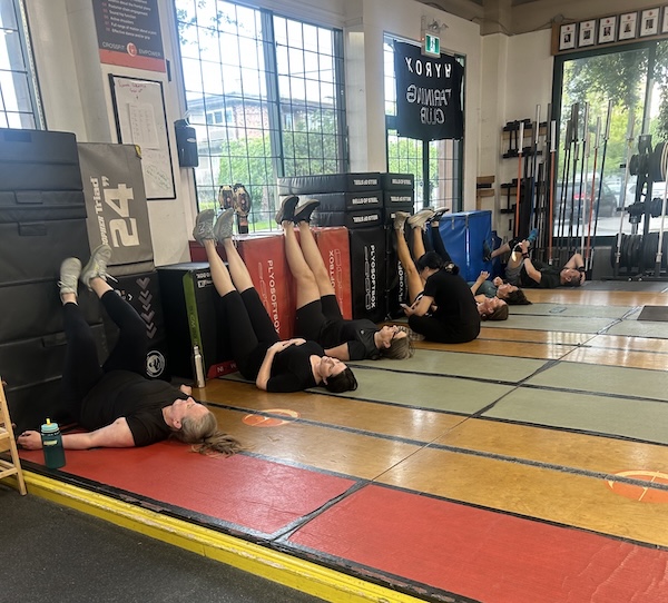 Group class at Empower