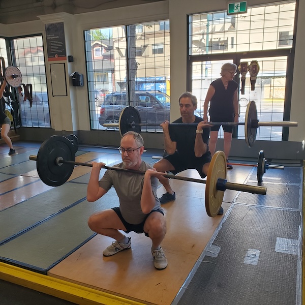Empower athletes front squat