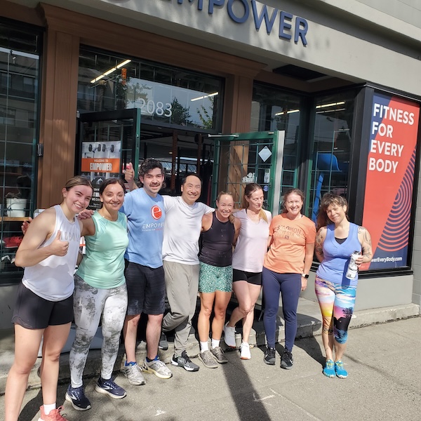 Empower athletes CrossFit group class