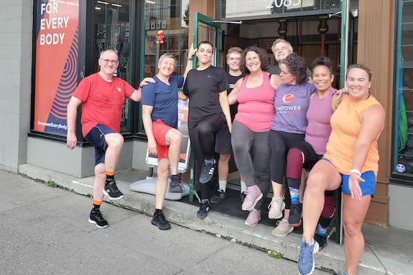 CrossFit group class 