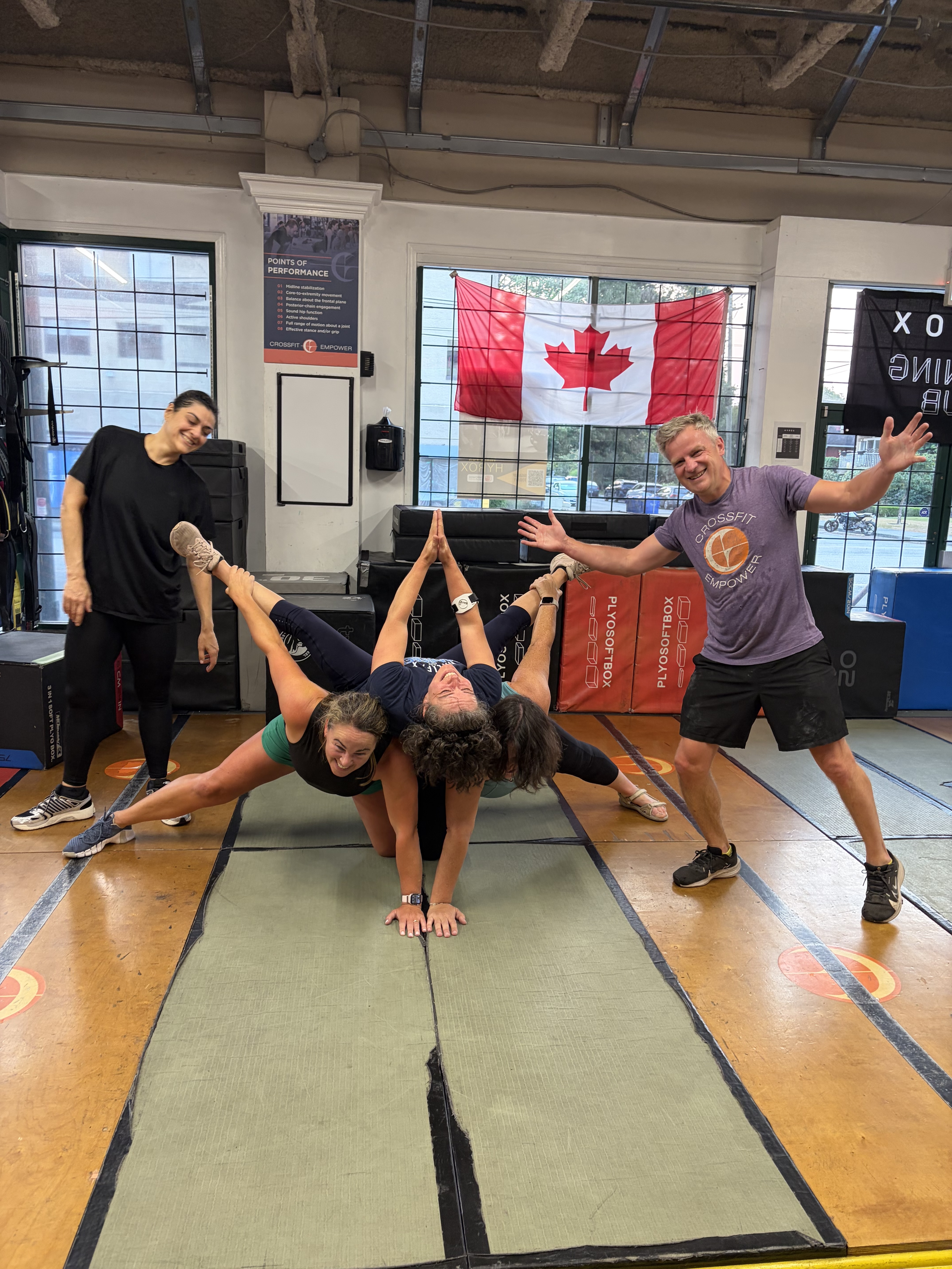 CrossFit group class in Kitsilano