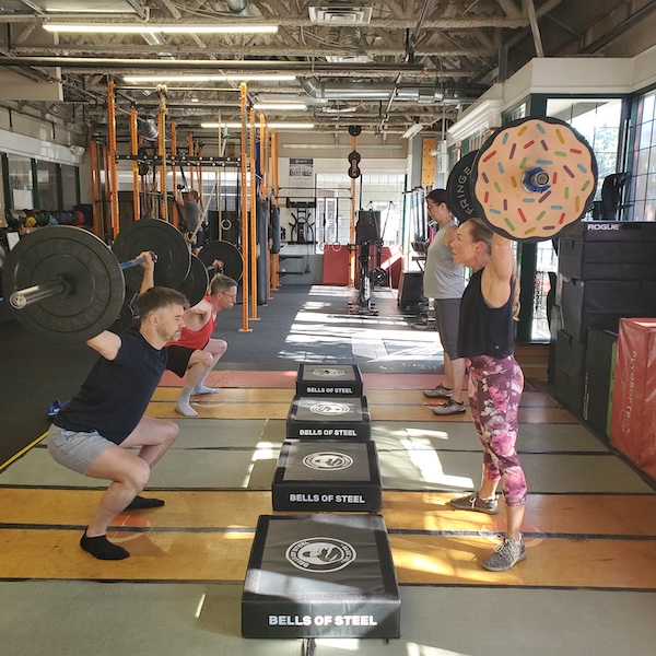CrossFit group class Kitsilano