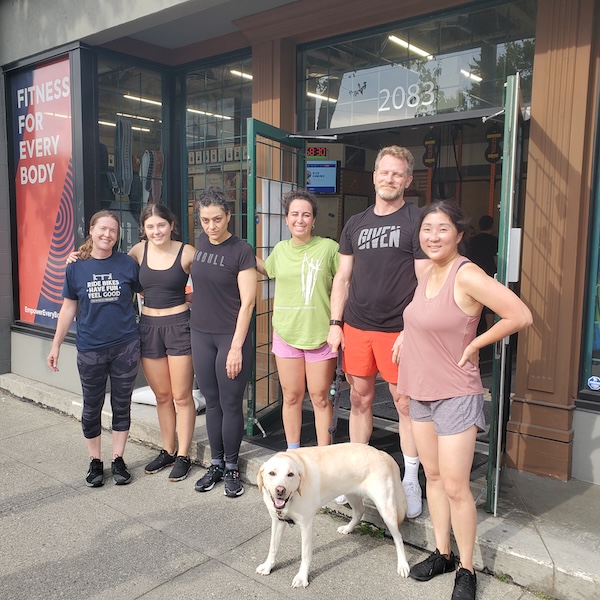 CrossFit group class CrossFit group class