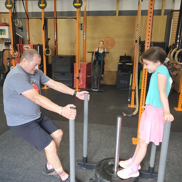 Sled push