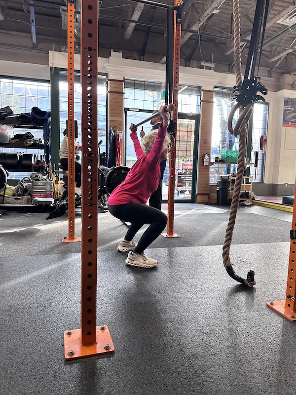 Overhead squats