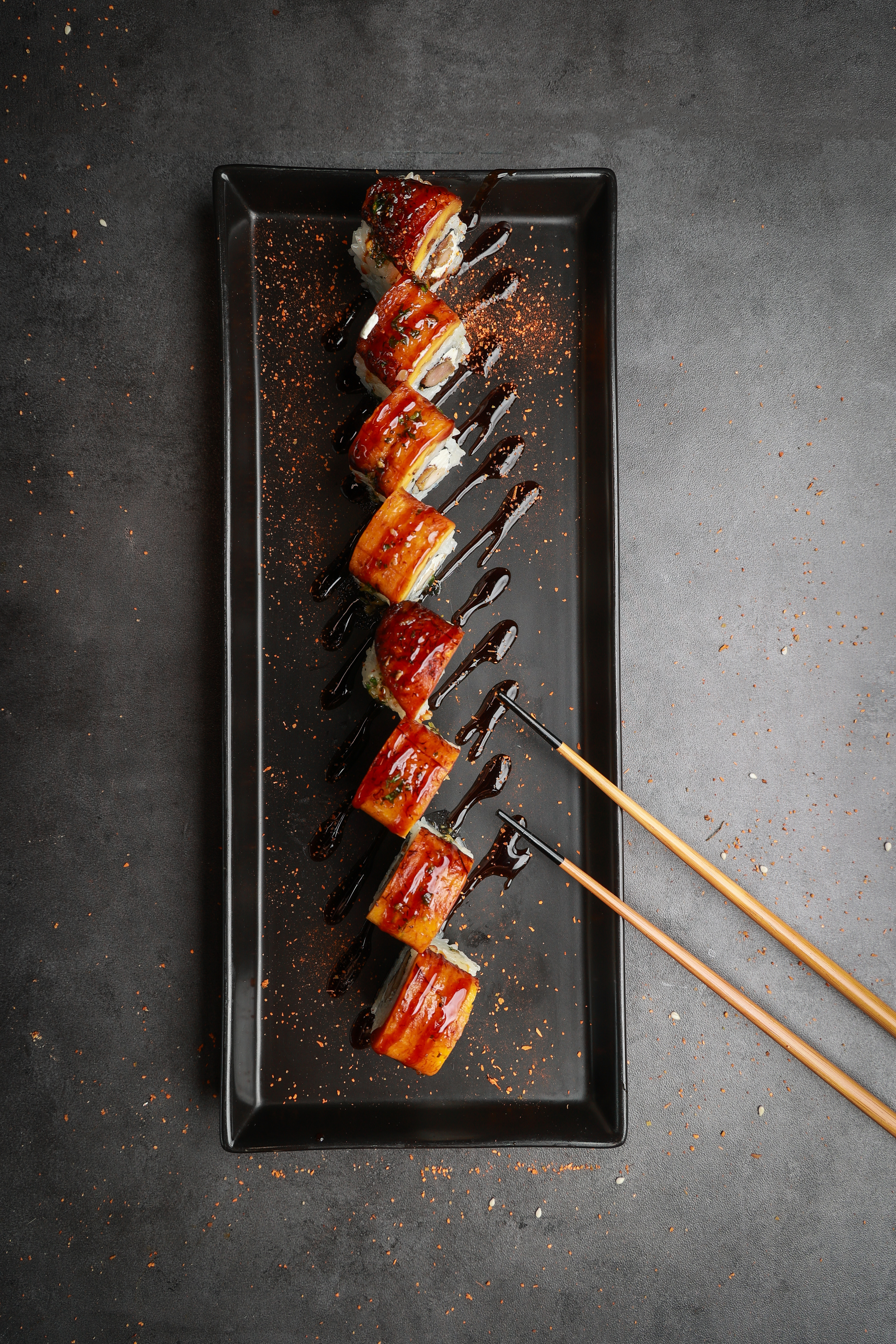 Latin Asian sushi roll