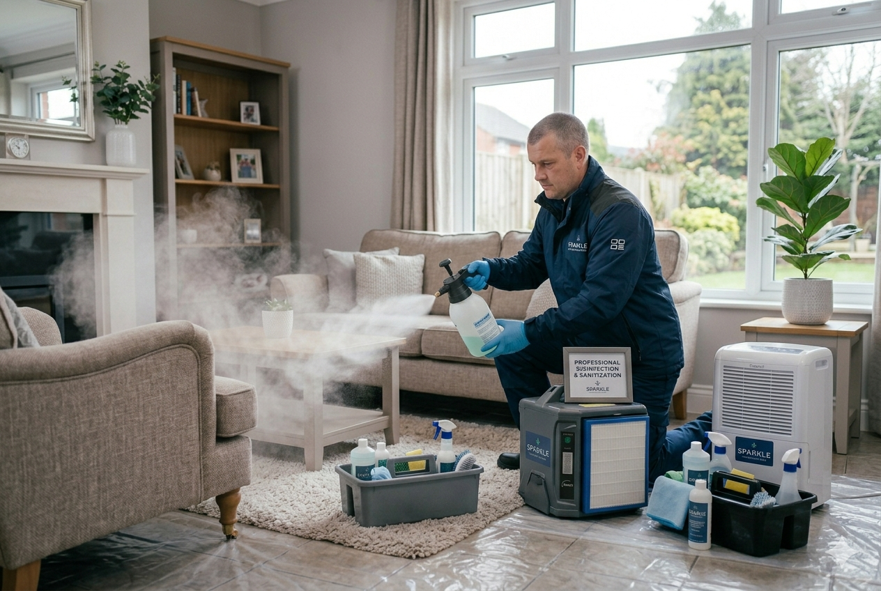 Disinfection fogging Ashton-under-Lyne