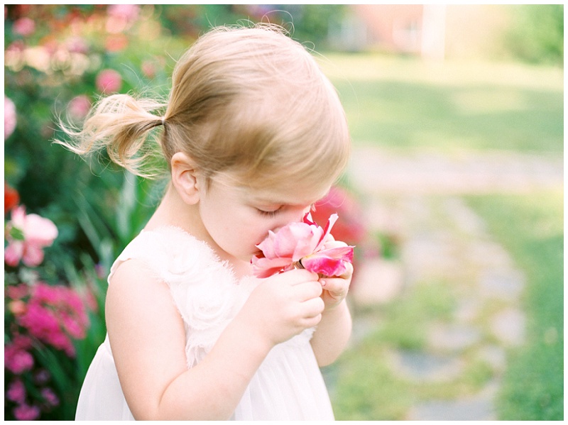 Close-up of young girl with natural background at Jimmy Neal Park