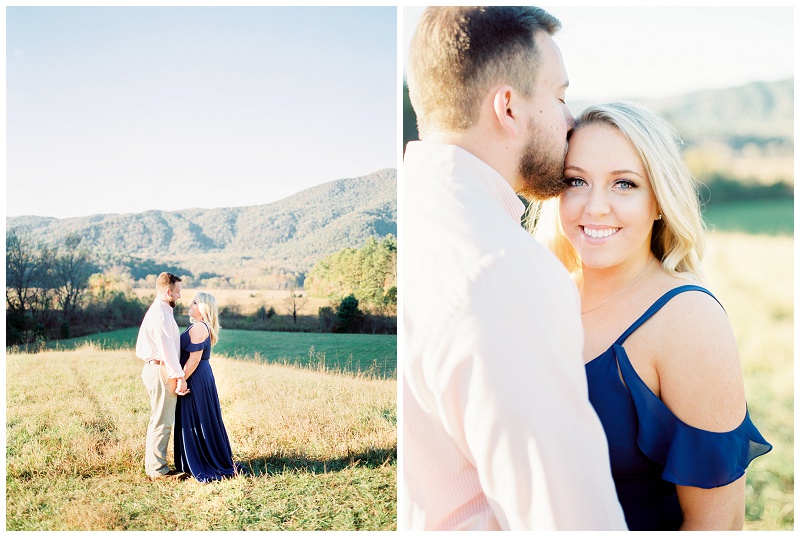 Smoky Mountain engagement photographer capturing candid moments