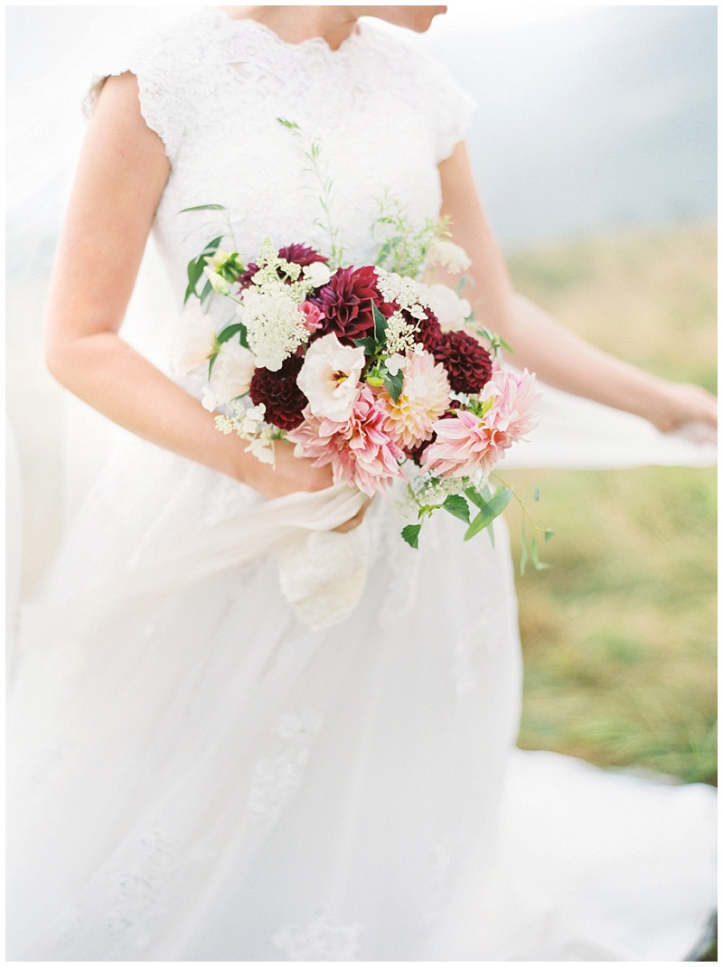 Elopement photography capturing love on Roan Mountain TN