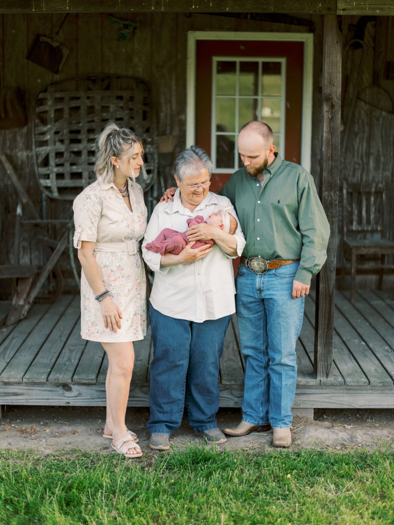 Northeast TN Lifestyle Family Photographer natural light family session on sheep farm