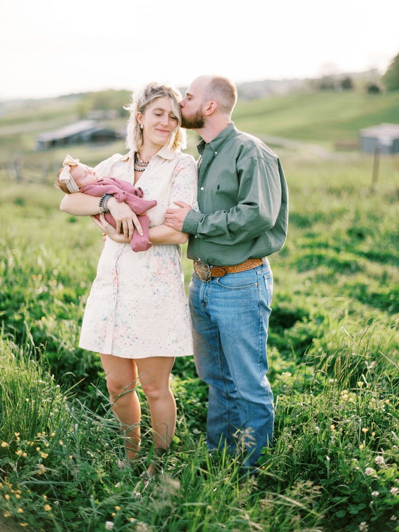Northeast TN Lifestyle Family Photographer emotional family moments in rural setting