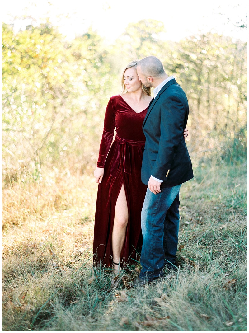 Natural Tunnel State Park engagement pictures candid moments between engaged couple