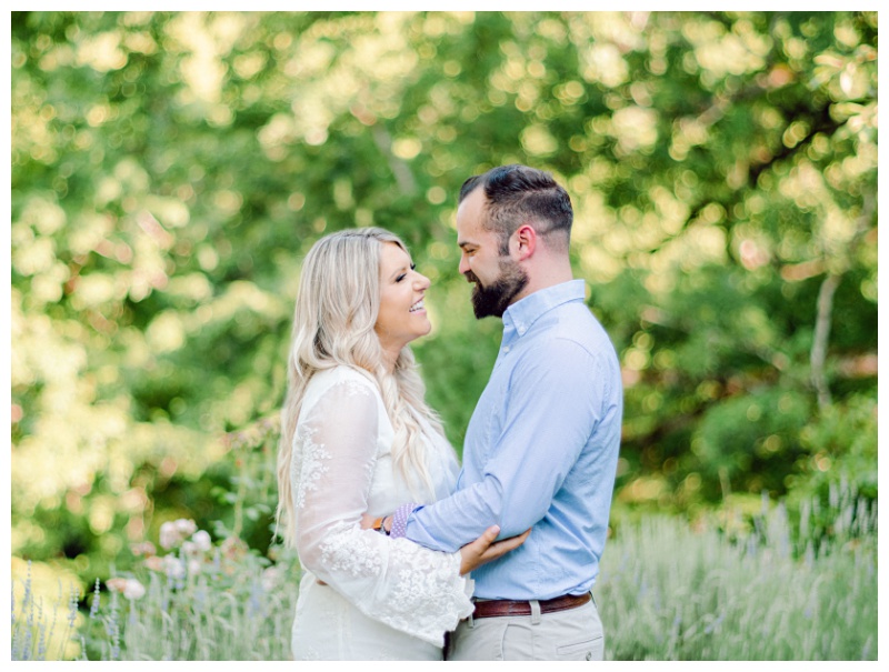 Maple Grove Estate Knoxville TN engagement session with couple on historic grounds