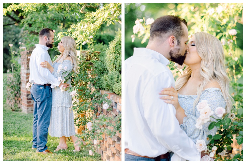 Maple Grove Estate Knoxville TN grand Georgian style architecture engagement session