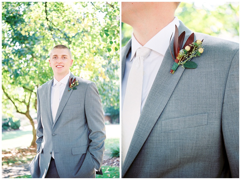 Downtown Kingsport TN groom and groomsmen in light suits Downtown Kingsport TN groom and groomsmen in light suits