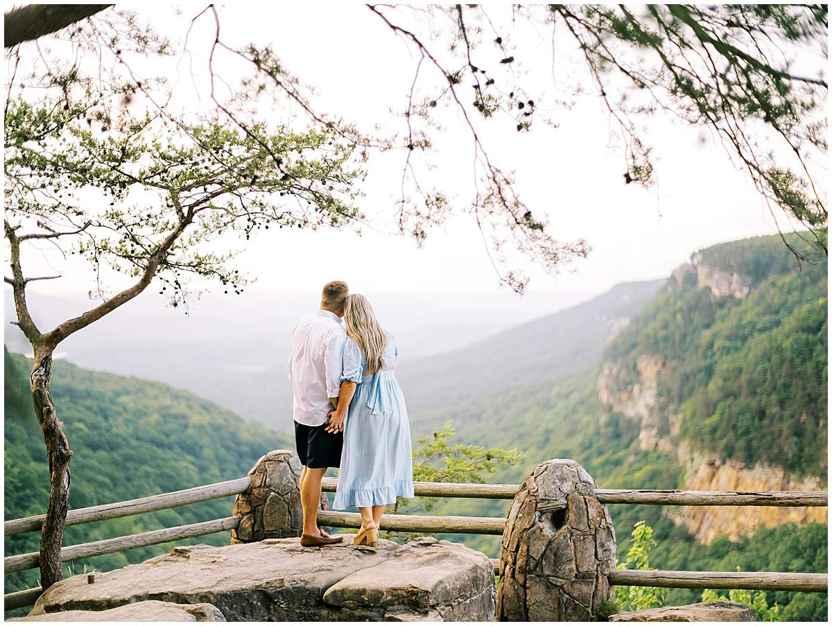 North Georgia engagement photographer capturing golden hour portraits