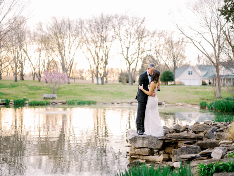 Couple’s sunset pictures at marblegate farm