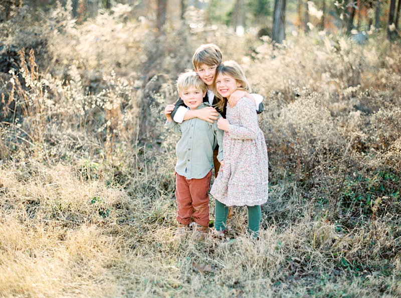 Children interacting with each other during photos Children interacting with each other during photos