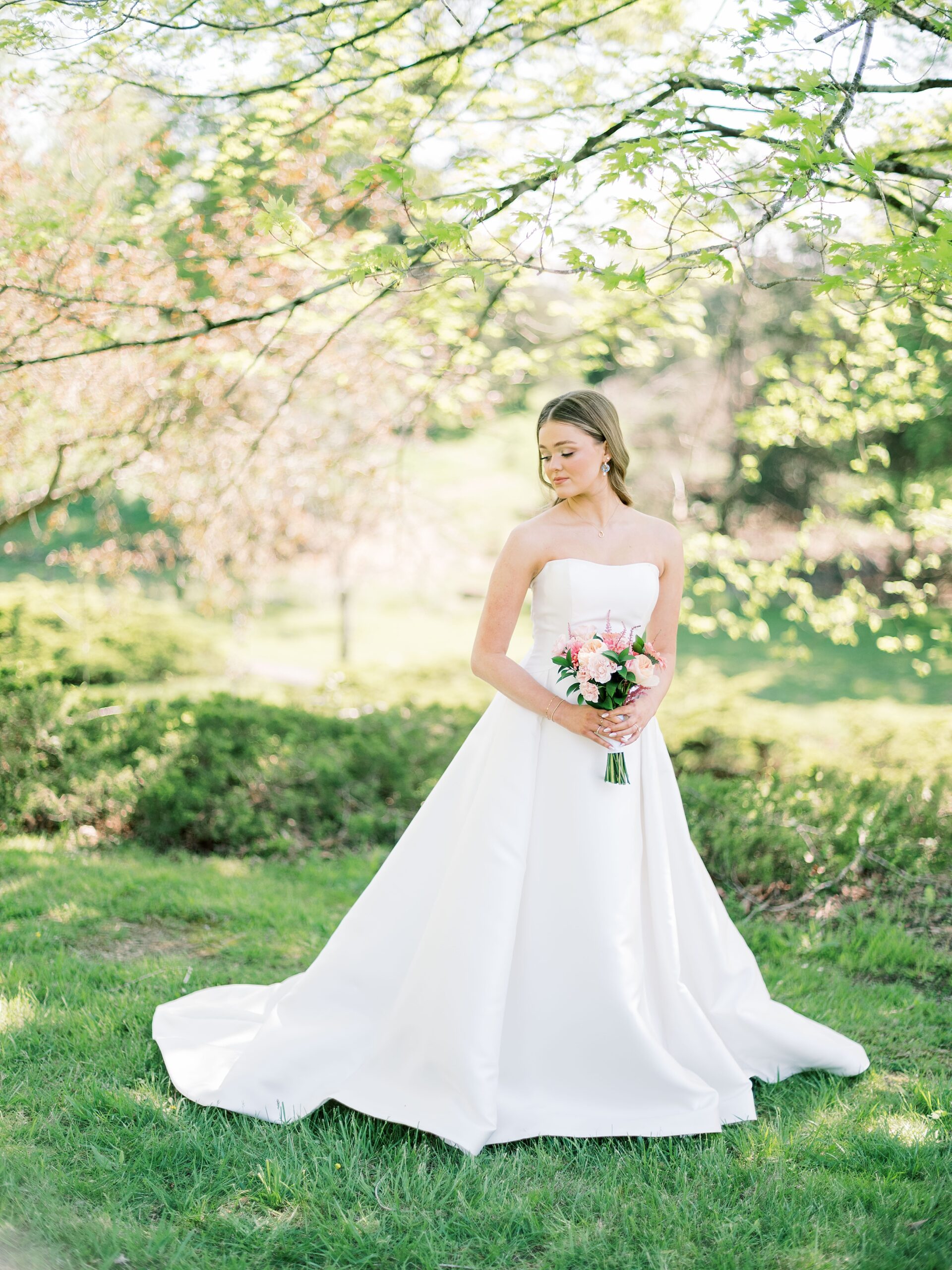 timeless bridal portrait at Lake House wedding venue Piney Flats