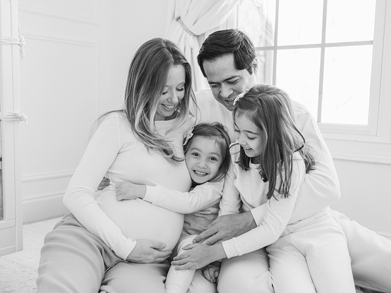Johnson City maternity photography natural light portraits