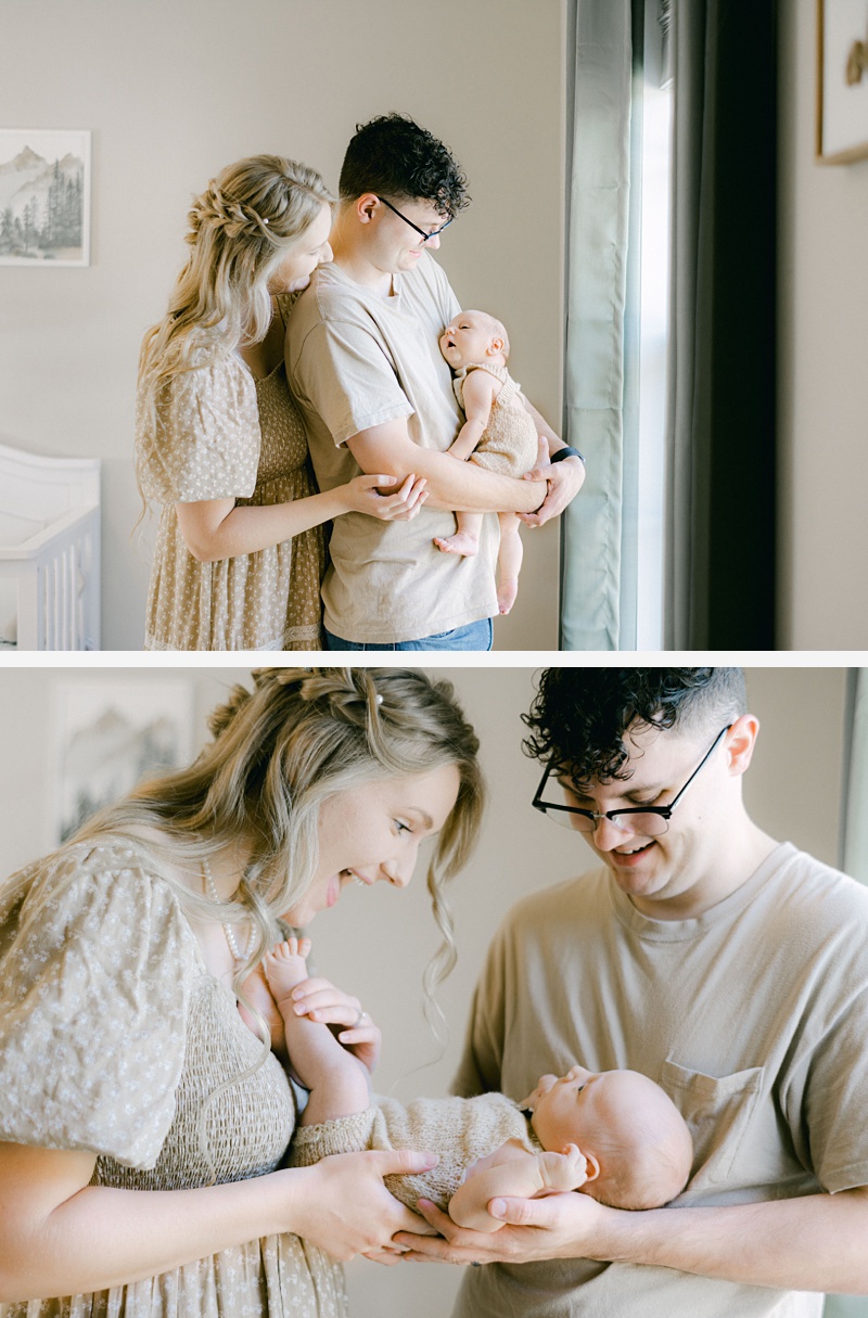 in-home newborn photography Johnson City Tennessee