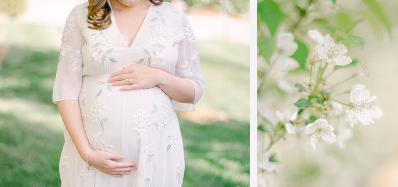 maternity photos Kingsport Tennessee rainbow baby