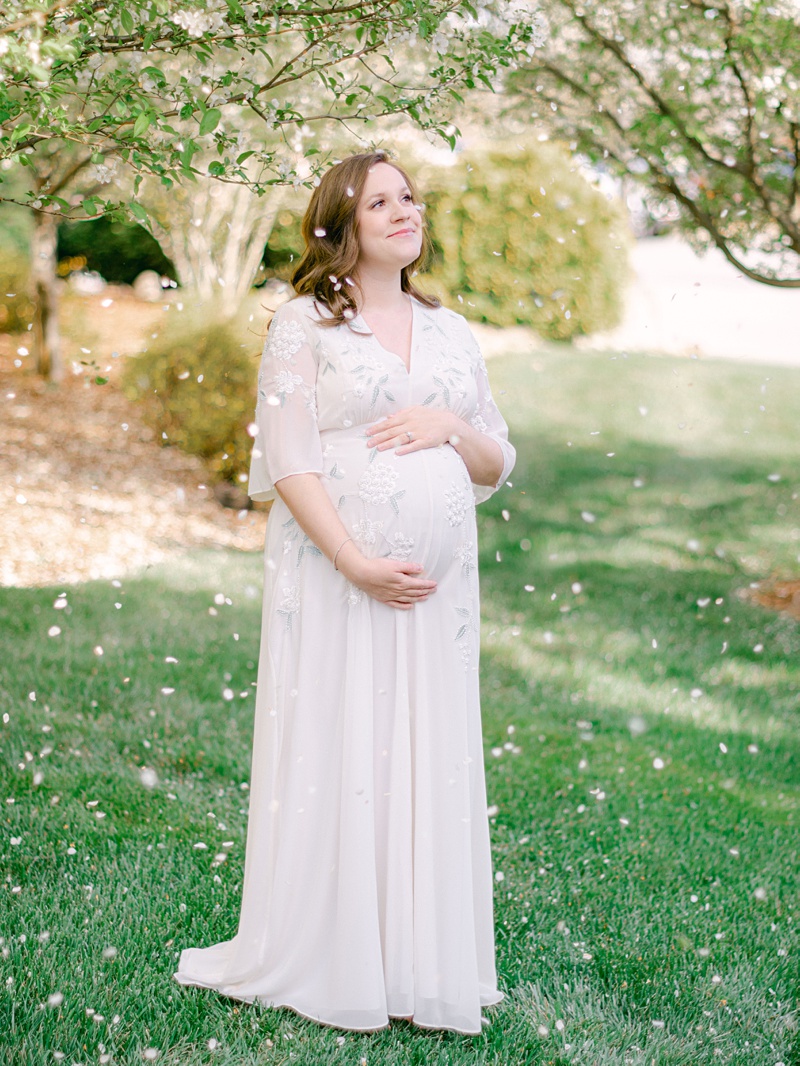 rainbow baby maternity photos Kingsport Tennessee
