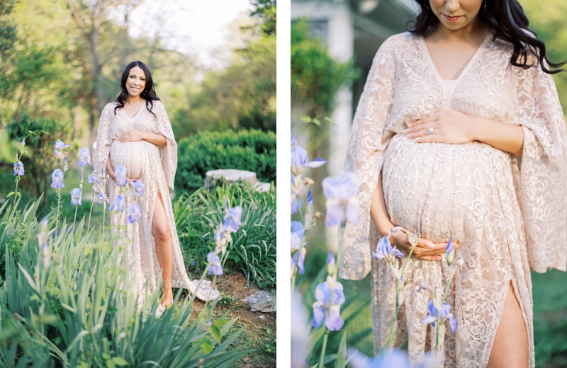 Kingsport TN maternity photographer soft natural light session