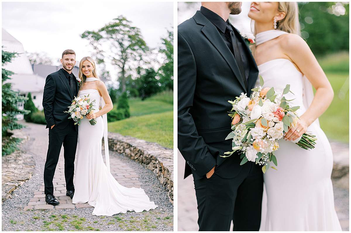 romantic overlook barn wedding photography